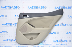 Door trim card rear right Kia Optima 11-15 leather beige, for re-upholstery