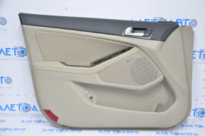 Door trim card front left Kia Optima 11-15 leather beige Infinity