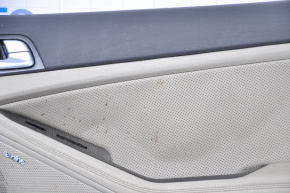 Door trim card front right Kia Optima 11-15 leather beige Infinity, for re-upholstery