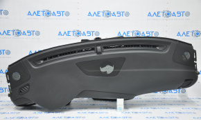 Torpedo front panel without AIRBAG Kia Optima 14-16 black under speaker scratches pokes rubbed