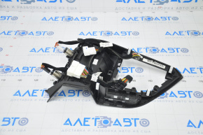 Center console trim Kia Optima 14-15 rest wood grain, scratches