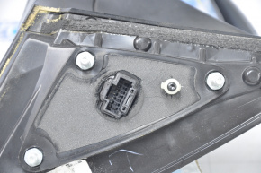 Left side mirror complete Kia Optima 14-15 rest 8 pins, turn signal, black, sand