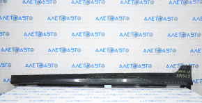 Left threshold Kia Optima 14-15 rest black, broken fastener, scratches
