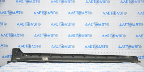 Left threshold Kia Optima 14-15 rest black, broken fastener, scratches