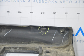 Left threshold Kia Optima 14-15 rest black, broken fastener, scratches