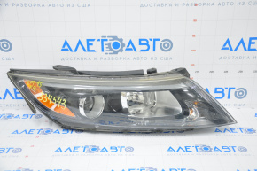 Headlight front right bare Kia Optima 14-15 rest halogen, for polishing