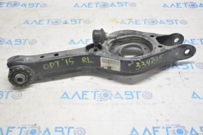 Lower arm under the spring rear left Kia Optima 11-16 iron, torn silent block