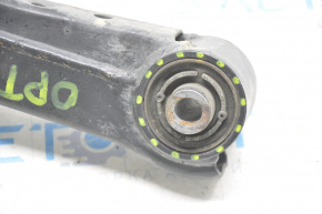 Lower arm under the spring rear left Kia Optima 11-16 iron, torn silent block