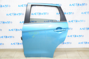 Door assembly rear left Mitsubishi Outlander Sport ASX 10-23 blue D17A, bumpers