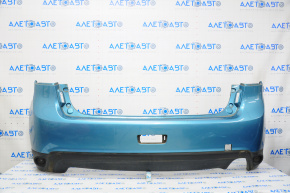 Rear bumper bare Mitsubishi Outlander Sport ASX 11-15 prerest, blue