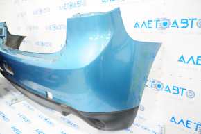 Rear bumper bare Mitsubishi Outlander Sport ASX 11-15 prerest, blue