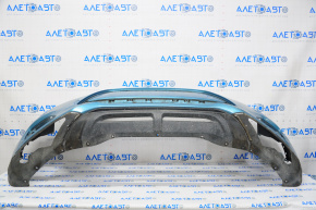 Front bumper bare Mitsubishi Outlander Sport ASX 11-15 prerest blue, missing element