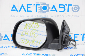 Left side mirror complete Mitsubishi Outlander Sport ASX 10-15 5 pins, blue