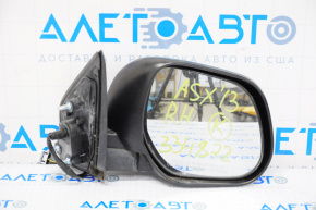 Side mirror right assembly Mitsubishi Outlander Sport ASX 10-15 5 pins, blue