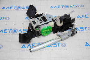 Nissan Rogue 14-20 Black Driver's Seat Belt with Tensioner