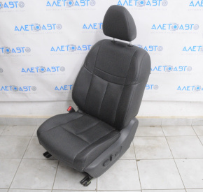 Driver's seat Nissan Rogue 14-16 with airbag, electric, leather black