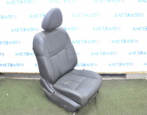 Passenger seat Nissan Rogue 14-15 with airbag, mechanical, leather black