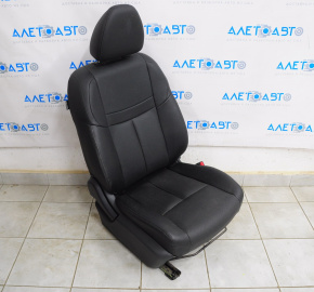 Passenger seat Nissan Rogue 14-15 with airbag, mechanical, leather black