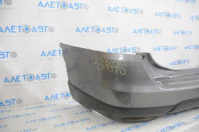 Rear bumper bare Nissan Rogue 14-16 graphite