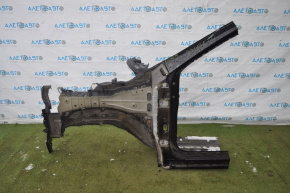 Quarter front left Nissan Rogue 14-20 black