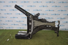 Quarter front right Nissan Rogue 14-20 black