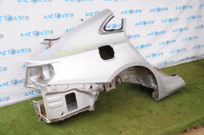 Quarter wing rear right Chevrolet Malibu 16-23 silver, pokes