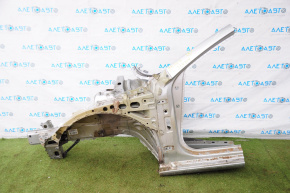 Front quarter left Chevrolet Malibu 16-25 silver without eyelash