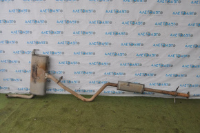 Muffler rear part with barrel Dodge Dart 13-16 2.0 2.4 1 pipe