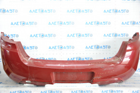Bare rear bumper Dodge Dart 13-16 red PRM, broken mount, dents