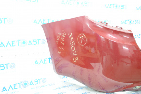 Bare rear bumper Dodge Dart 13-16 red PRM, broken mount, dents