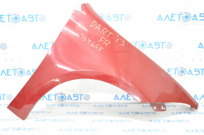 Front right wing Dodge Dart 13-16 red PRM, butt