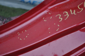Quarter wing rear left Dodge Dart 13-16 red, dented threshold, bumps