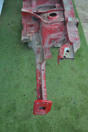Front left quarter Dodge Dart 13-16 red