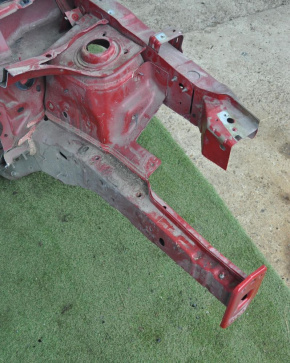 Front left quarter Dodge Dart 13-16 red