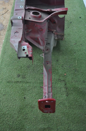 Front right quarter Dodge Dart 13-16 red