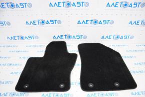 Set of floor mats Jeep Compass 17-24 cloth black