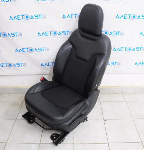 Driver's seat Jeep Compass 17-18 with airbag, mechanical, leather black
