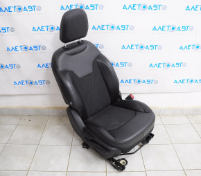 Passenger seat Jeep Compass 17-21 with airbag, mechanical, leather black