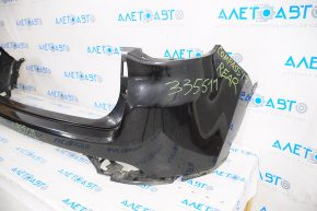 Bumper rear bare upper part Jeep Compass 17-20 black