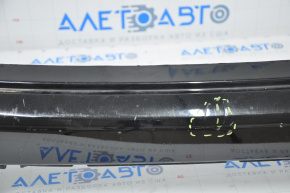 Rear bumper bare upper part Jeep Compass 17-20 black, scratches