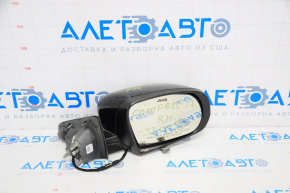Right side mirror complete Jeep Compass 17-24 2+3 pins, heated, black