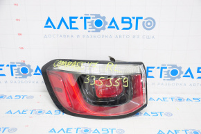 Light outer wing left Jeep Compass 17-18 halogen
