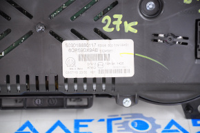 Jeep Compass 17-18 Instrument Cluster Small Display 27k Scratches