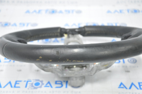Naked steering wheel Kia Optima 11-15 leather black with heating, without pads and buttons, scratches
