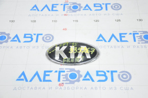 Kia Optima 11-13 radiator grille emblem black part peeled off