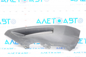 Front bumper cover left under DRL Mitsubishi Outlander Sport ASX 10-15 is worn, cracked