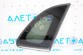 Window blind glass rear right Mitsubishi Outlander Sport ASX 11-23 chrome