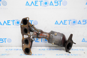 Exhaust manifold with catalytic converter Nissan Rogue 14-17 type 2