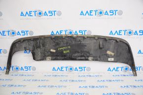 Jeep Compass 17-20 rear bumper lip black