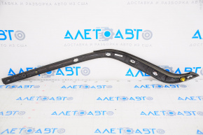 Rear fender molding upper right Jeep Compass 17-24 black, butt